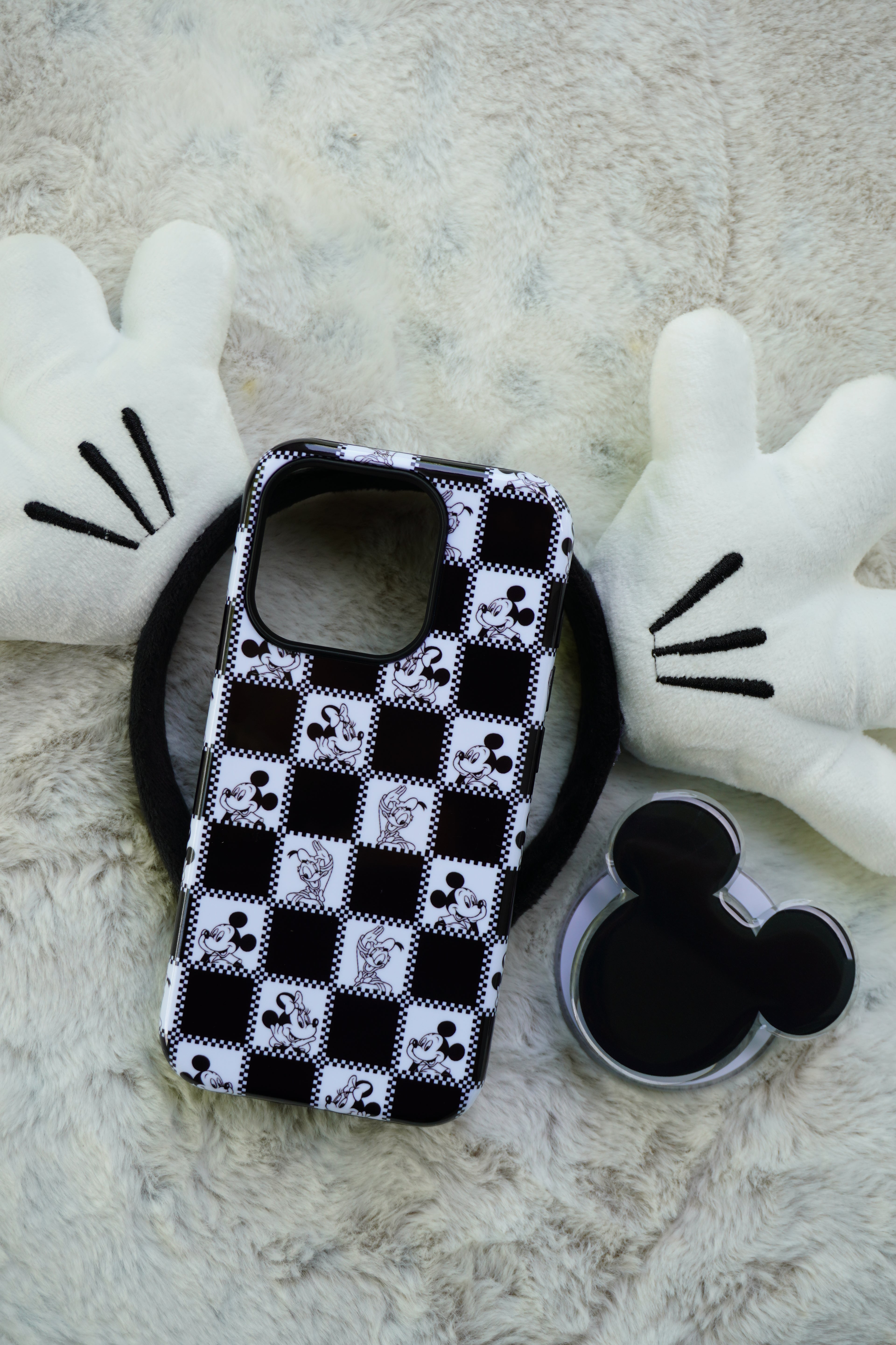 BLACK AND WHITE PATCH WORK