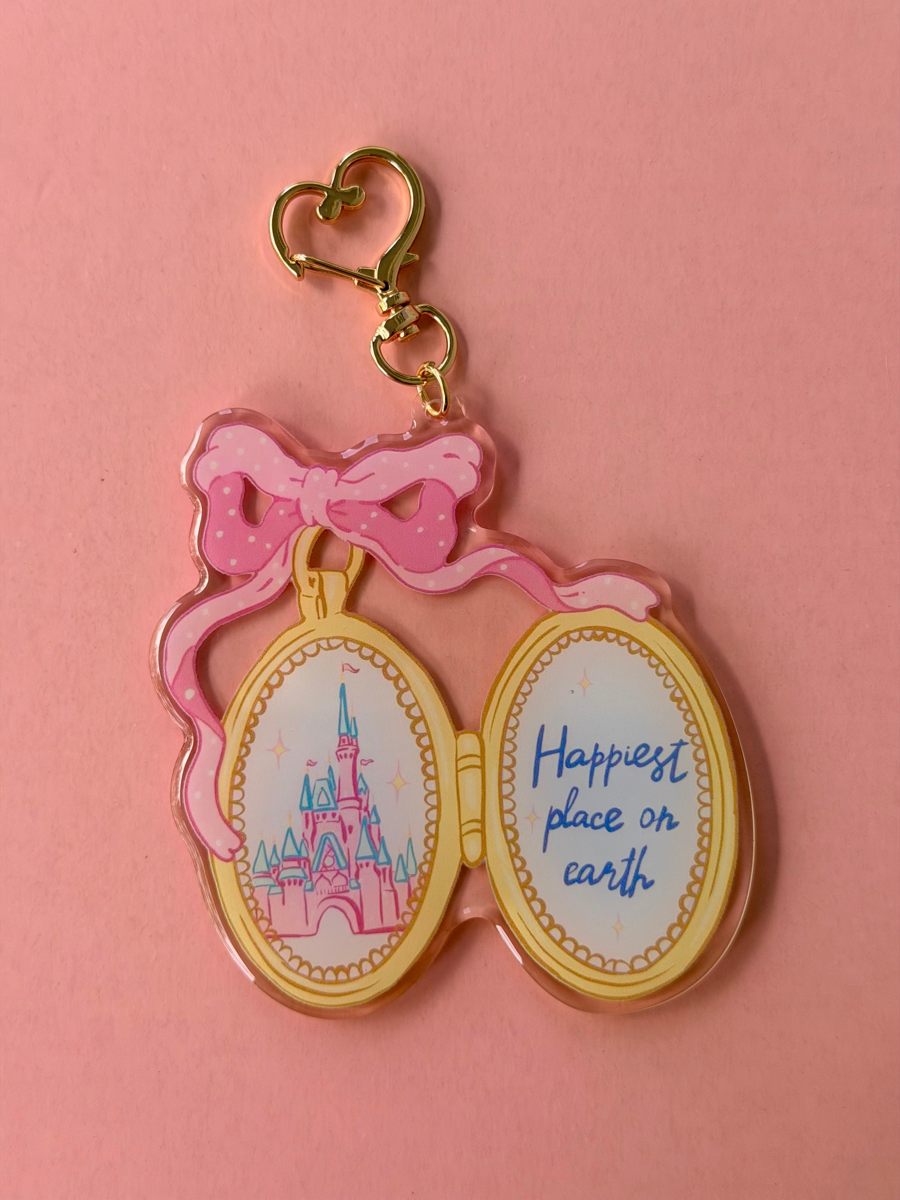 HAPPILY LOCKET CHARM