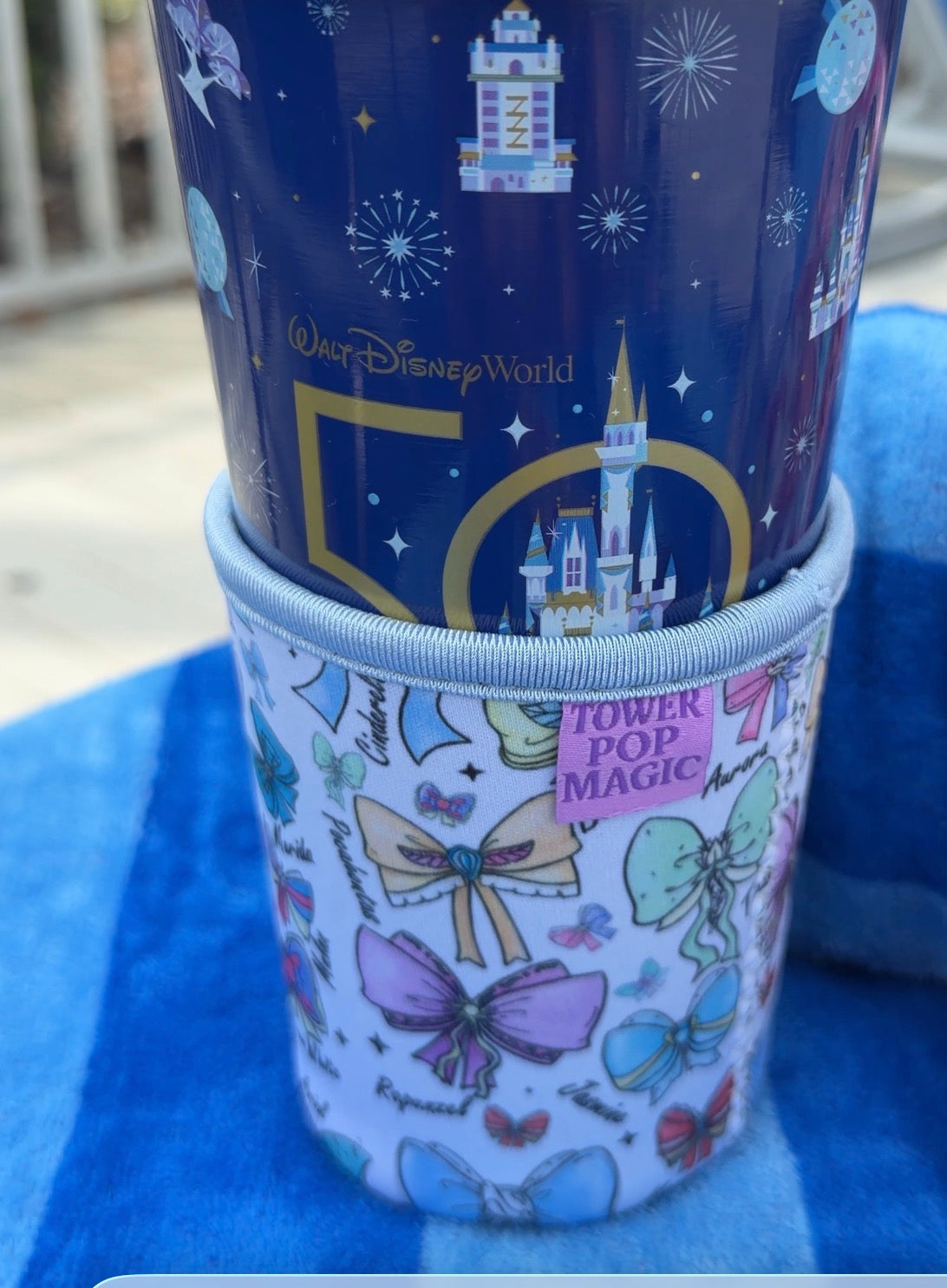 Princess Bows Cup Sleeve