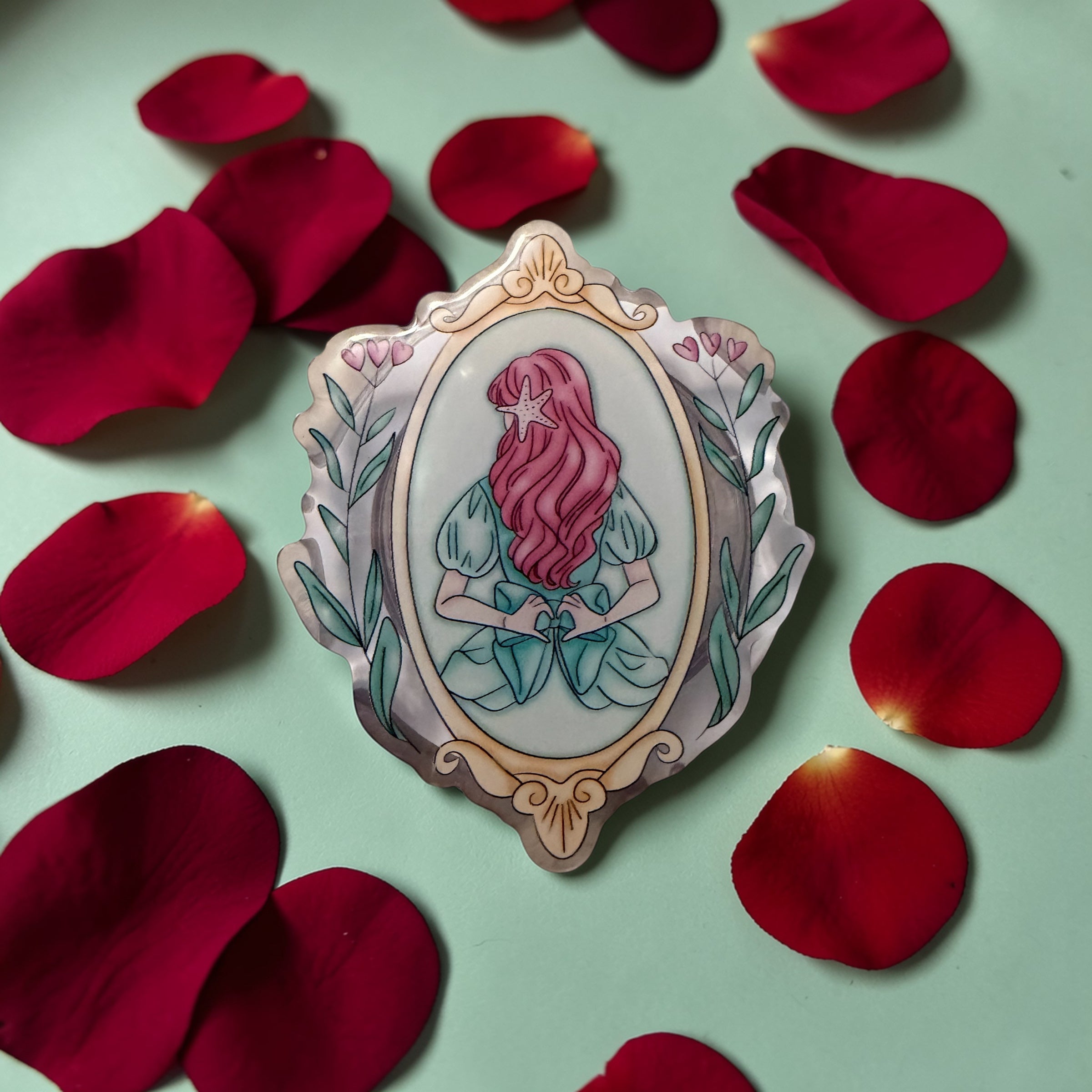 Sea Princess Mirror MagSafe Phone Grip