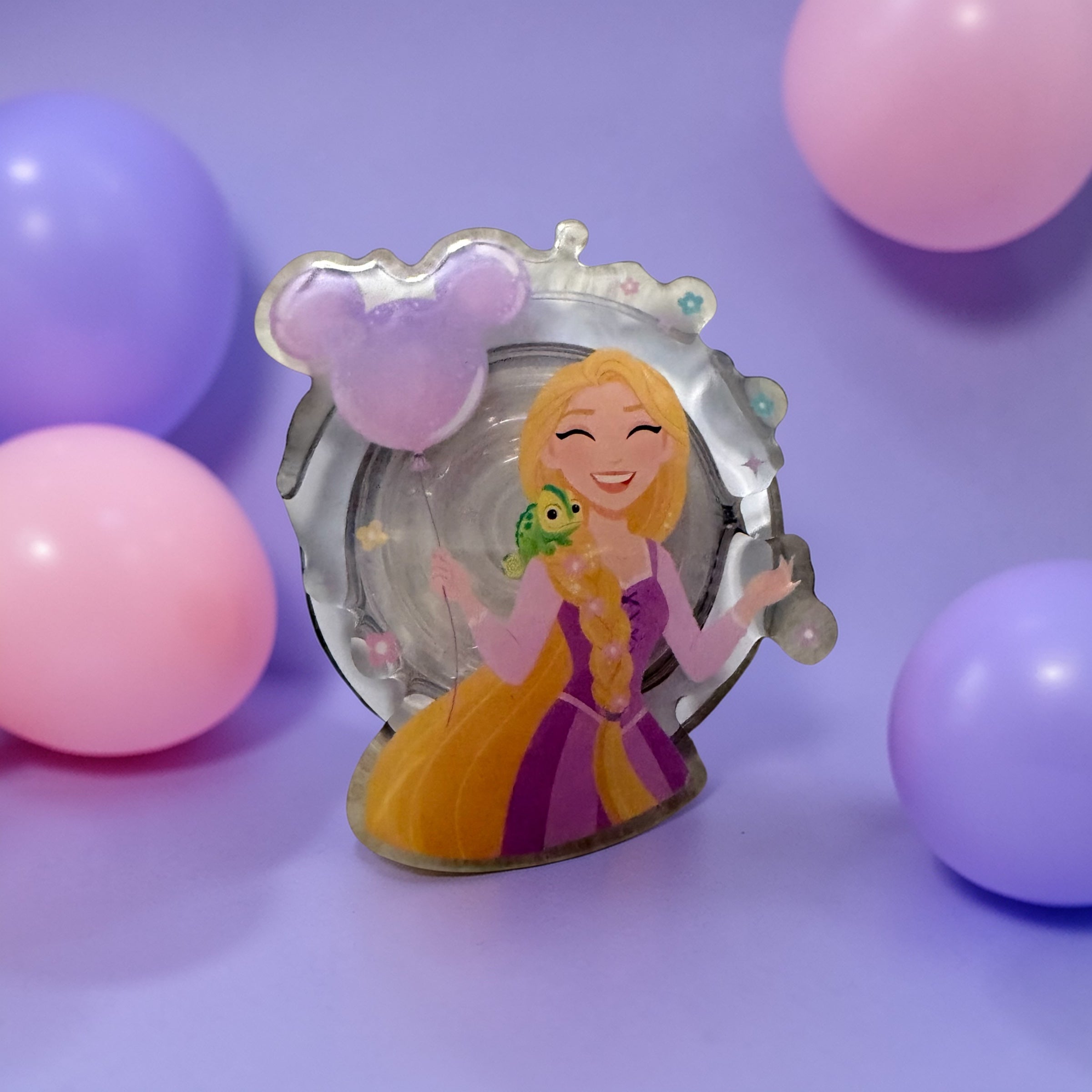Lost Princess With Mouse  Balloon