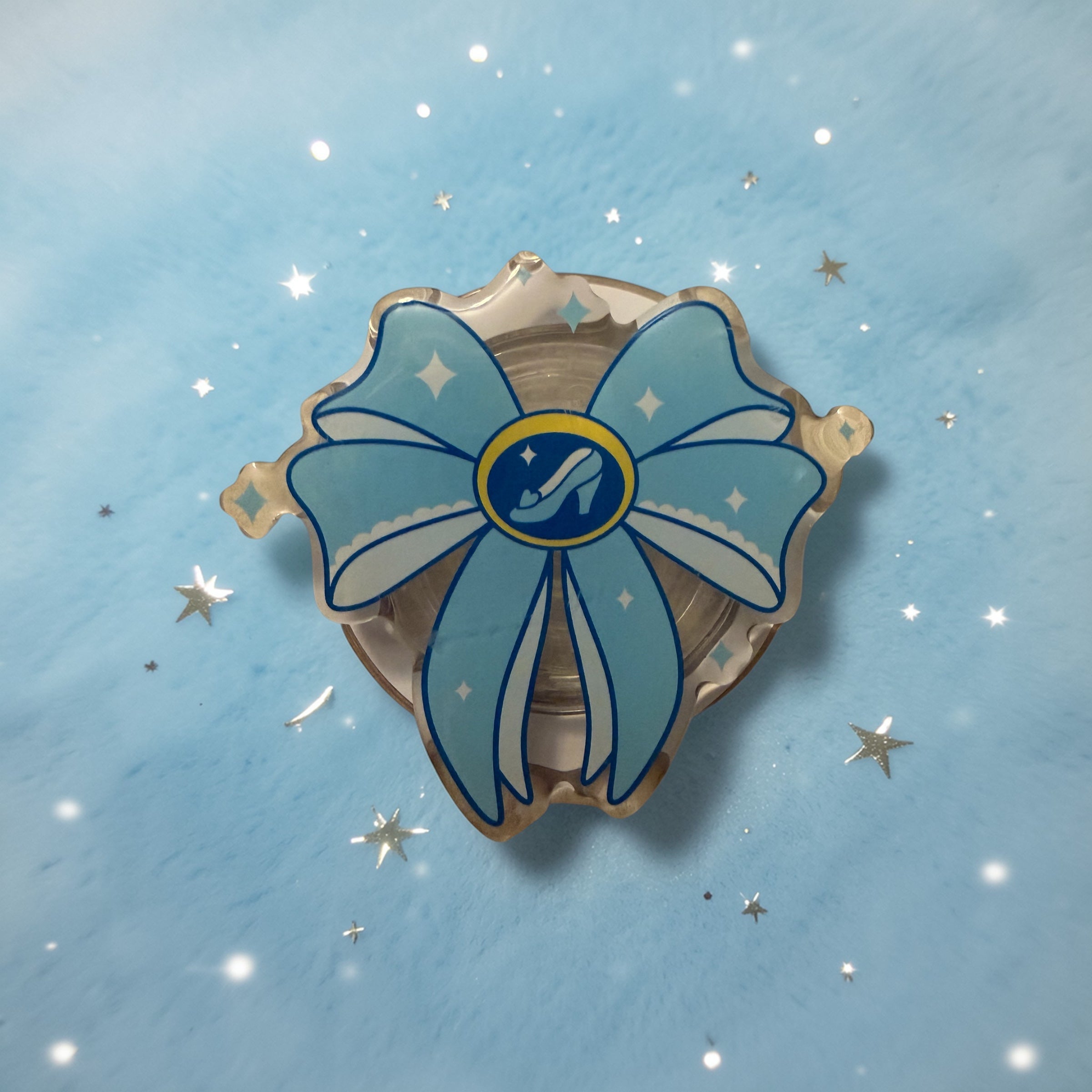 Glass Slipper Bow MagSafe Phone Grip