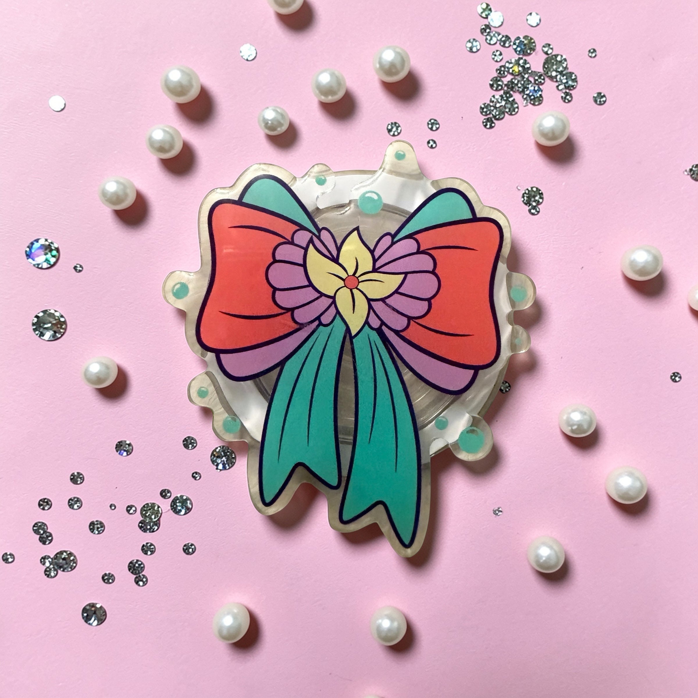 Sea Princess Bow MagSafe Phone Grip