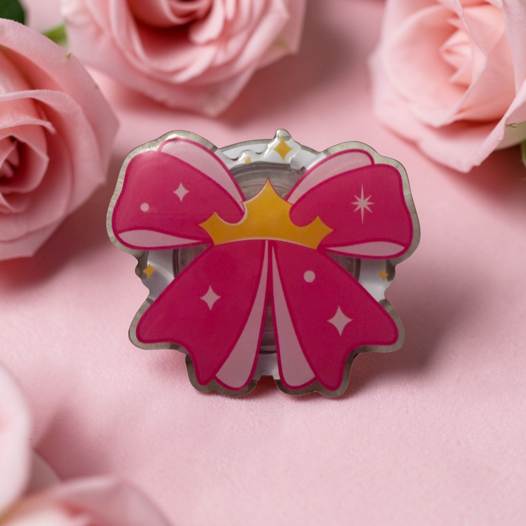 Sleepy Princess Bow  MagSafe  Phone Grips